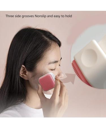 ZJchao Double Sided Face Scrubber Set - Soft Exfoliating Brush for Dead Skin Removal & Facial Cleansing | International Shipping Available - Buy Online on GoSupps.com