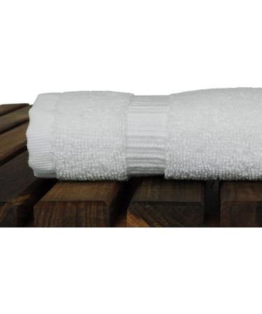 BC BARE COTTON Eco Washcloths - Set of 6 White | Dobby Border | Sustainable Eco-Friendly Products - Buy Online on GoSupps.com