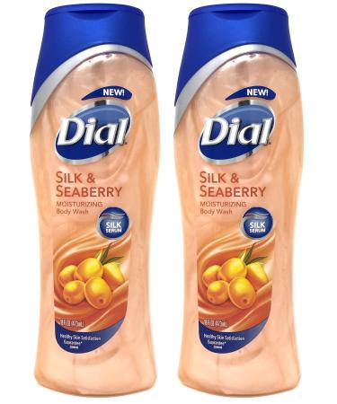 Dial Moisture Rich Body Wash Omega Packed Sea Berries 16 Ounce (Pack of 2)