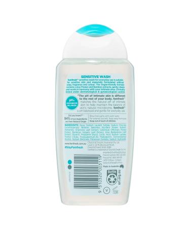 Femfresh Sensitive Wash 250ml - Gentle Intimate Care for All Skin Types | International Shipping Available - Buy Online on GoSupps.com
