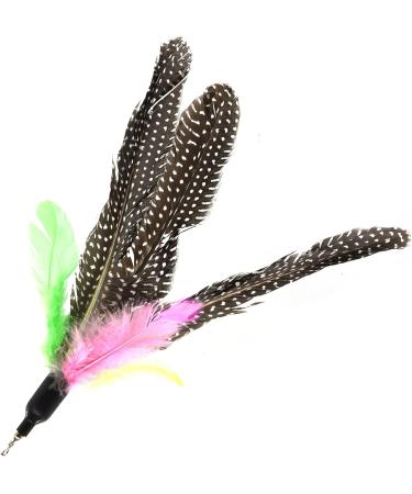 onebarleycorn Cat Toys Feather Refills for Cat Wand Toys Interactive include Replacement Feathers 1 Count (Pack of 1) - Buy Online on GoSupps.com