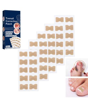 Toenail Patch Toenail Correction Patch Toenail Correction Patch Corrector Pedicure Ingrown Toenails Tool for Ingrown Toenails 50 Pieces