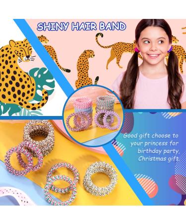 PinkSheep Hair Ties 24 Pack - Elastic Coil Hair Ties for Women & Girls | Colorful, No Crease Hair Bands | Non-Soaking Hair Accessories - Buy Online on GoSupps.com
