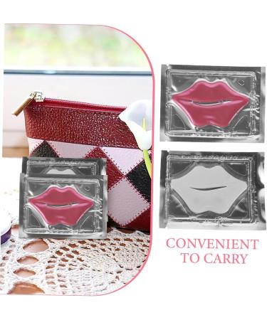 FOMIYES Nourishing Lip Mask Sheet Lip Mask Patches Collagen Hydration Lip Plumping - Buy Online on GoSupps.com
