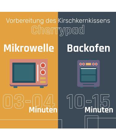 Cherypad Cherry Stone Pillow - Natural Cotton Heat & Cooling Pillow | 25x20 cm | Handmade Gifts | Eco-Friendly Hot Water Bottle - Buy Online on GoSupps.com