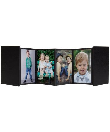 2.5x3.5 Black Mini Accordion Self-Stick Photo Album
