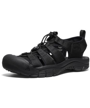 Keen Men's Newport H2 Sandal 40 EU Triple Black