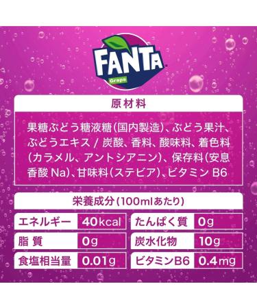 FANTA Japan Grape Flavoured Soft Drink Exotic Soda Drinks 500 ml (Pack of 1) - Buy Online on GoSupps.com
