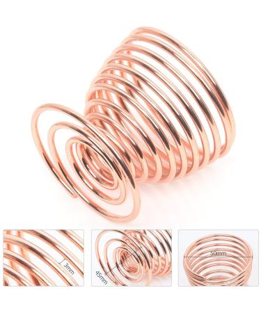 TRIXES Rose Gold Makeup Sponge Stand - 2 Piece Stainless Steel Wire Holder for Beauty Blenders - International Shipping Available - Buy Online on GoSupps.com