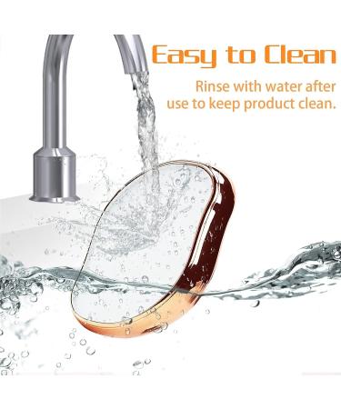 Crystal Hair Eraser Magic Crystal Hair Remover Reusable Easy to Use Silky Smooth Nano Painless Exfoliation Hair Removal Device Hair Removal Stone Portable Crystal Epilator & Exfoliator (Blue) - Buy Online on GoSupps.com