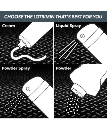 Lotrimin AF Antifungal Powder 2% Miconazole Nitrate - 3oz x 3 Bottles | Clinically Proven Treatment for Athlete's Foot, Jock Itch, and Ringworm - Buy Online on GoSupps.com