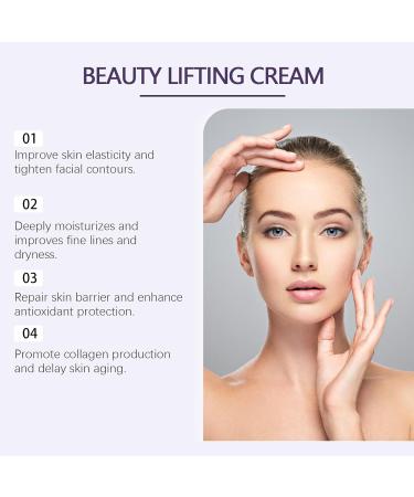 Snail Instant Face Lift Cream Snail Mucin Moisturiser Collagen Cream Anti Wrinkle Face Cream Face Moisturizer Skin Tightening Cream With Collagen & Green Tea For Tightening Lifting Smooth Fine Line - Buy Online on GoSupps.com