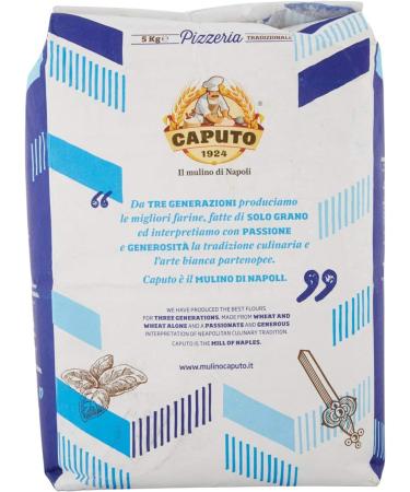 4x soft wheat flour type OO flour Caputo Pizzeria 5Kg - Buy Online on GoSupps.com