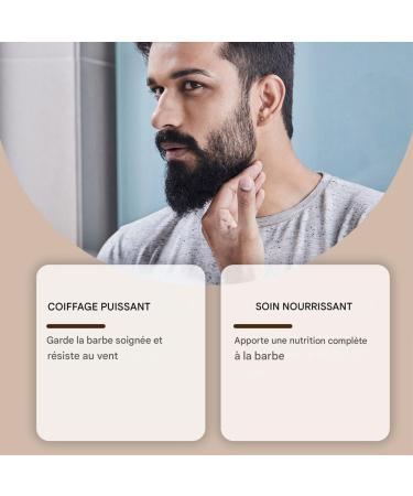 Men's Beard Butter 30g Beard Softener Styling Cream Facial Hair Health Frizz Control Aftershave Care - Buy Online on GoSupps.com
