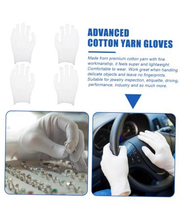 Lot De 12 En Fil De Coton R utilisables Pour Le Soin Des Mains l 39 Inspection De l 39 Et Les Manipulations D licates - Buy Online on GoSupps.com