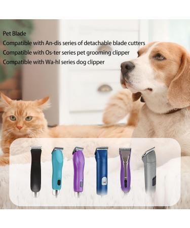 BestBomg Pet Clipper Set - 2 Piece with Removable Stainless Steel Blade | Compatible with Easter Animal Cutter & Andis Dognot - International Shipping Available - Buy Online on GoSupps.com