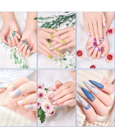 5-Piece Nail Art Pen & Brush Set - Double-Headed Silicone & Acrylic Tools with Rhinestone Handle for DIY Manicure - Perfect for Salons & Home Use - Buy Online on GoSupps.com