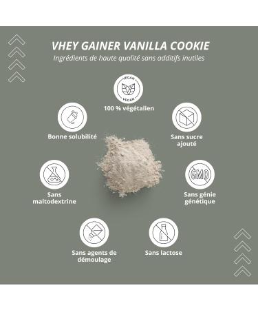 nutri + Protein and Carbohydrate Powder 1000g - Neutral Taste - Vegan Weight Gainer for Weight Gain - Mass Gain - Buy Online on GoSupps.com