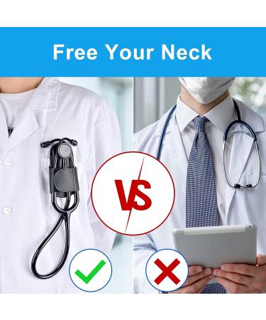 APDTEK Genuine Leather Stethoscope Holder for Littmann Stethoscopes - Left-Hand Black - Buy Online on GoSupps.com