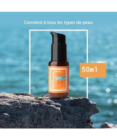 MEDITERRANEA beauty - SUN PROTECT ANTIOX - SPF 50 Face Sunar Cream - Light and moisturizing - Protects the face and neck - For all skin types - 50 ml - Buy Online on GoSupps.com