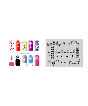 Fingernail stencil (airbrush nail art) Fengda JFH11-210