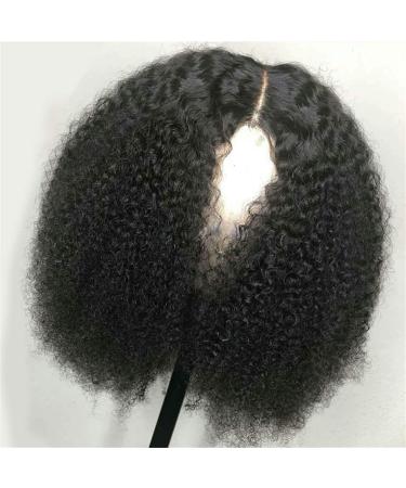 Lace Front wigs WIGS Synthetic Bob Kinky Curly Lace Front human wig 150 dense Brazilian glued -free Remy wig for women for black women 16 inches