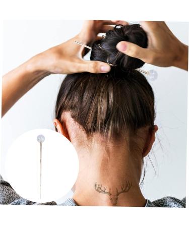 Angoily 1pc Japanese Hair Sticks for Long Hair Chinese Hair Pin Vintage Hair Sticks Rhinestone Barrettes Decorative Chopsticks for Hair Metal Hair Stick Girl Hairpin Temperament - Buy Online on GoSupps.com