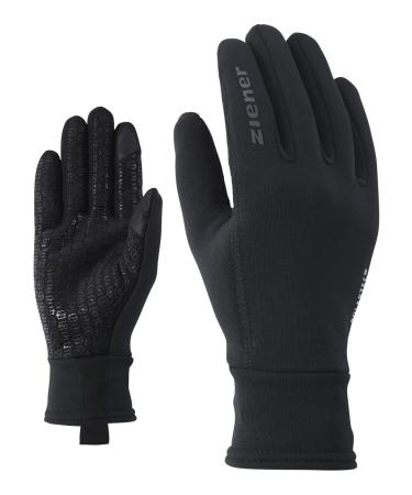 Ziener Men's IDIWOOL TOUCH glove multisport leisure/functional/outdoor gloves | breathable touch wool 9 black