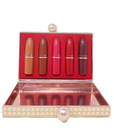 M.A.C. Limited Edition A Taste Of Matte Lipstick x 5 - Destined For Stardom - Buy Online on GoSupps.com