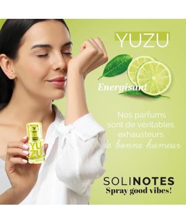 SOLINOTES Yuzu Perfume for Women - Eau De Parfum | Delicate Floral and Soothing Scent - Made in France - Vegan - 0.5 fl.oz - Buy Online on GoSupps.com