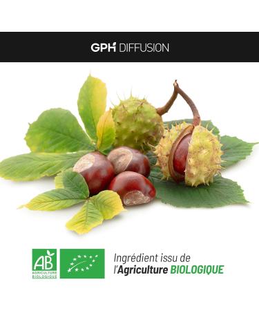 Organic horse chestnut 250mg - 200 vegetable capsules 250 mg - Buy Online on GoSupps.com