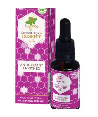 Buy Rosehip Oil 0.85 Oz - Essential Fatty Acids Vitamins A & C Omega 3-6-9 | Hydrate & Protect Skin | 24 Count - Paraben & Mineral Oil Free - Buy Online on GoSupps.com