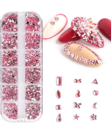 FEIlei Nail Art Rhinestones Diamond Crystal Gems for Nail Decorations Rings Earring DIY - Buy Online on GoSupps.com