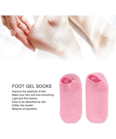 Sonew Moisturizing Spa Socks for Feet Rich in Vitamin E Essential Oils Moisturizing Gel Reusable Exfoliating Socks Soft Gel for Repairing - Buy Online on GoSupps.com