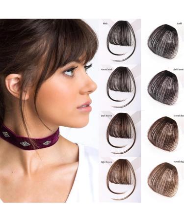 Bangs Hair Clip Synthetic Air Bangs Heat Resistant Hairpieces Hair Women Natural Short Bangs Hair Clips Curved Bangs for Daily Wear Hairpieces (Color : 33-01) - Buy Online on GoSupps.com