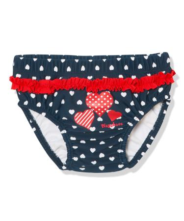 Playshoes Unisex Children's UV Protection Diaper Pants Swim Trunks Swimwear 62-68 Hearts