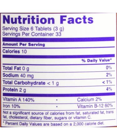 Organic Spirulina Tablets by Now Foods - 200 Count - Buy Online on GoSupps.com