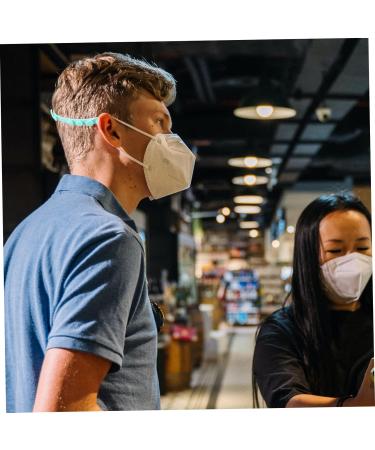 Ipetboom 12 PC Anti-Leak Mask Holder & Ear Rope Extensions - Soft Silicone Adjustable Face Cover Holder for Vehicles - Black - Buy Online on GoSupps.com