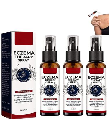 DUBUSH 2023 New Eczema Therapy Spray for Relief Eczema Therapy Daily Moisturizing Body Spray Fast Acting Itch Relie Moisturize Soothe Eczema Itching