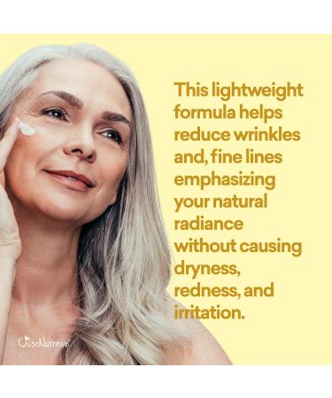 Just Nutritive Anti-Aging Facial Lotion - Repair & Renew Skin | Wrinkle & Fine Line Treatment | 8 fl oz | International Shipping - Buy Online on GoSupps.com
