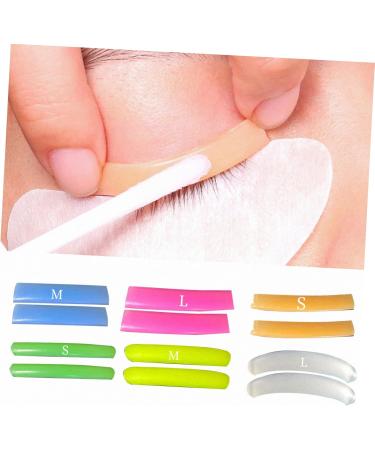 Healeved 12 Pairs Silicone Pad for Hot Eyelashes Lash Lift Rod Lash Tool Eyelash Perm Pad Permanent Perm Curler Eyelash Perming Curler Pads Lash Lift Curler Lash Curler Pad - Buy Online on GoSupps.com