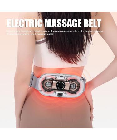 Keenso Rechargeable Massage Belt with Remote Control - 10 Strengths 5 Modes for Slimming & Muscle Relaxation - International Shipping Available - Buy Online on GoSupps.com