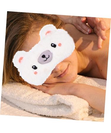 FRCOLOR 3pcs Plush Eye Masks - Cute Sleeping Eye Shades for Party Supplies & Travel | Block Out Light with Stylish Cotton Goggles - Buy Online on GoSupps.com