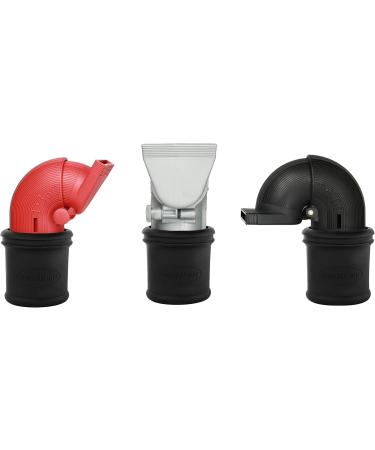 Universal T-360 Blow Dryer Concentrator Nozzle Adapter - Frizz Eliminator for Pro Quality Hair Dryers - Compatible with BabylissPRO Paul Mitchell Elchim Conair & More - Grey - Buy Online on GoSupps.com