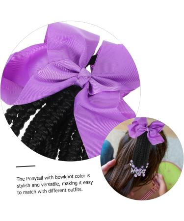 MAGICLULU Ponytail Beads and Dreadlocks Ponytail Wig Braided Wig Color Hair Extensions for Hair Accessories for Braids Synthetic Ponytail Extension Miss Decorate Chemical Fiber Lengthen - Buy Online on GoSupps.com