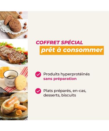 14-day high-protein diet with ready-to-eat products - Weight loss up to 5 kilos - 33 products 1 shaker 1 slimming guide with detailed program - Buy Online on GoSupps.com