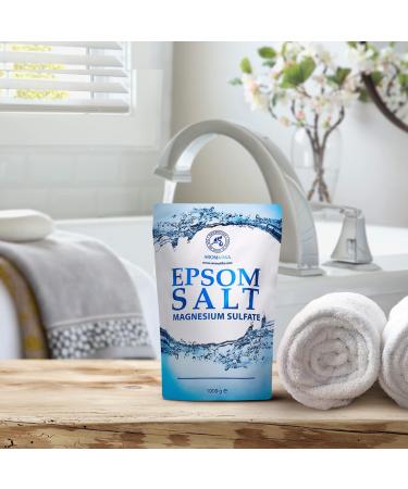6lb Epsom Salts Bath - 3kg (3000g) - 100% Pure & Natural Magnesium Sulphate - Soothes Muscles, Promotes Relaxation & Detox - Body Care for Restful Sleep - Buy Online on GoSupps.com