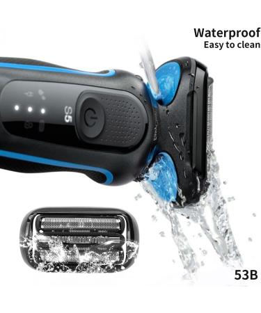 Darohz 53B for Braun Series 5 Electric Shaver Replacement Head - Compatible With Series 5 and Series 6 shavers 5018s 5049s 5050cs 6020s 6075cc 6072cc etc by Models(2pcs) - Buy Online on GoSupps.com