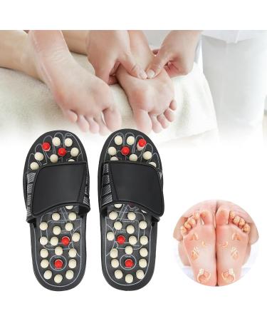Topincn Foot Massager Slippers - Acupressure Reflex Zone Massage Sandals for Stress Relief | Perfect Gift Size 42-43 - Buy Online on GoSupps.com